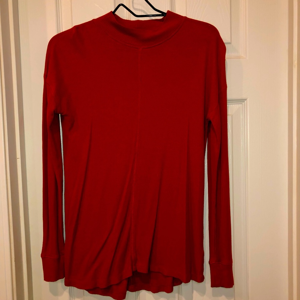 Mockneck long sleeve, sz S